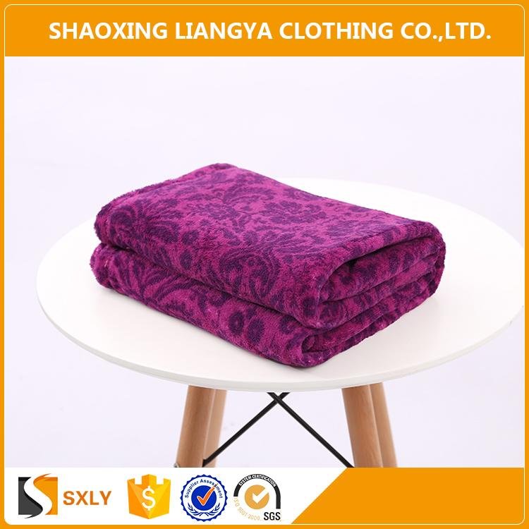 150-400gsm 100% polyester soft cozy coral fleece blanket 4