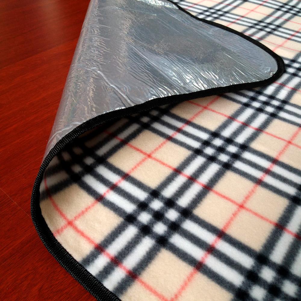 100 polyester wholesale Printed outdoor waterproof picnic blanket