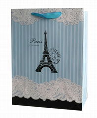 Paris Eiffel Tower designs paper gift