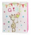 Baby girl Baby boy designs paper gift bags with 3D  2