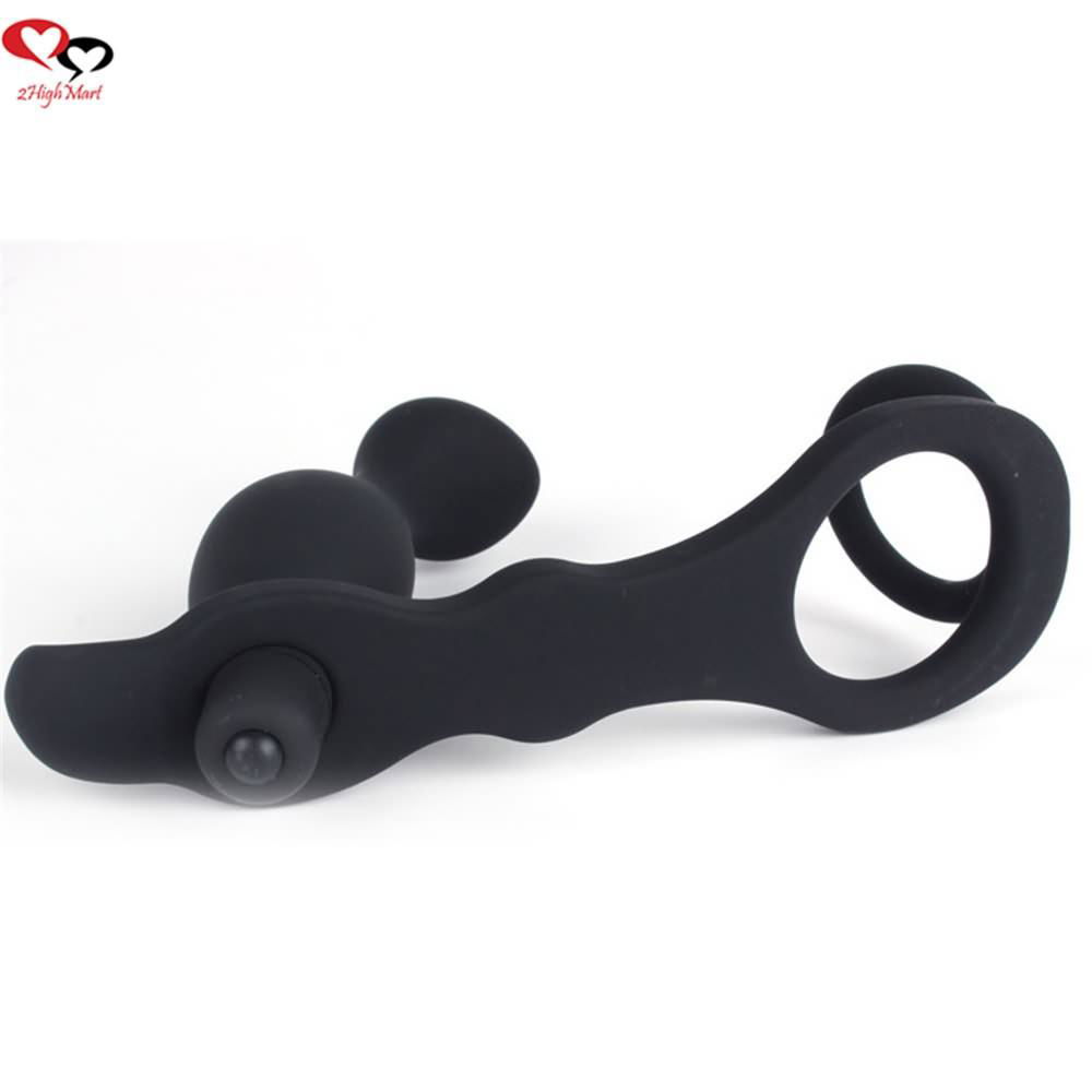 10 speeds men Prostata massager cock ring vibrator anal sex toy 5