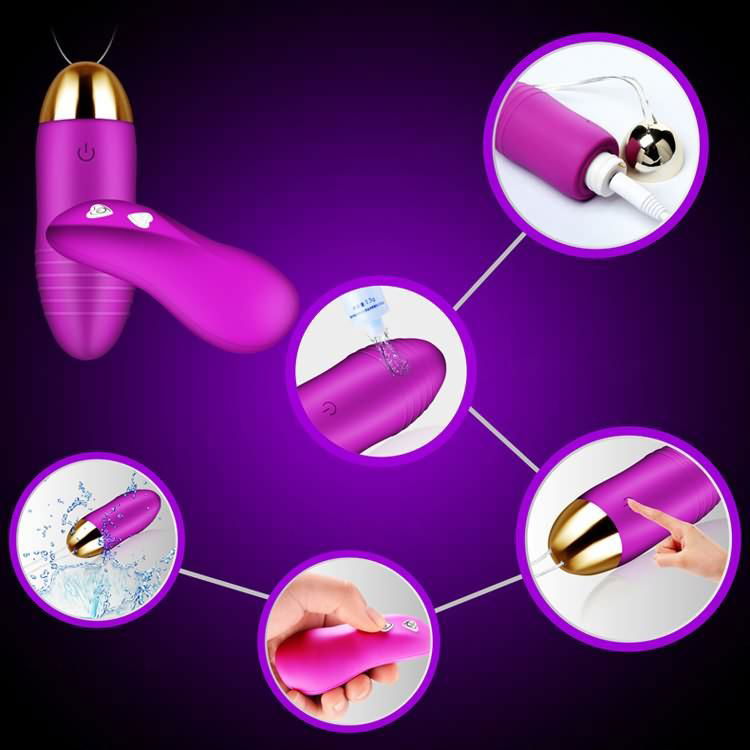 10 speeds rechargeable adult sex toys vibrator vibrating eggs 5