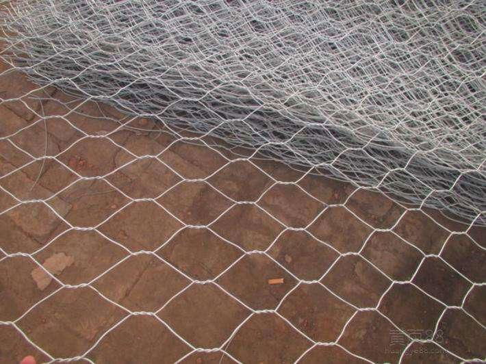 Galvanized and pvc coated hexagonal wire netting 2