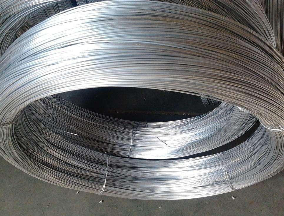 low price electro hot dipped galvanized iron steel wire 2