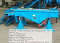 Linear vibrating screen for screening