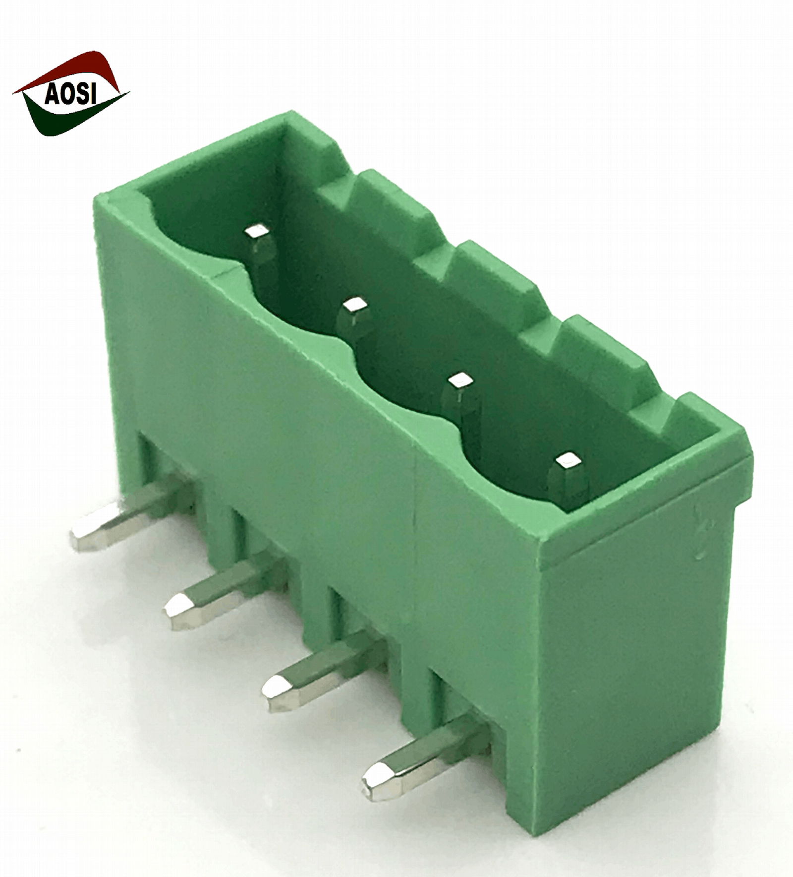 Vertical Soldering Male Terminal Block, 300V Rated Voltage FPM2.5XX