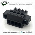 PCB screw terminal block 5.0mm 7.5mm 7.62mm3.81mm terminal block 2pole -20pole 