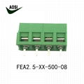 FET1.5-500-04昇降接插座 接線端子 2