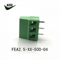 AOSI 5.0mm terminal block FET2.5-XX-500-04 1