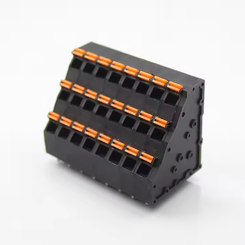 KFM736H-5.0mm间距双排式pcb接线端子弹簧式接线端子