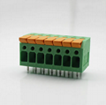 弹簧式免螺丝pcb接线端子DG