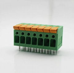 Spring Screwless PCB Terminal Blocks 5.0MM FS4-XX-500-2404R