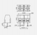 KF127接線端子5.0mm間距pcb接線端子 2