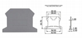 D-UK2.5B阻燃擋板配UK2.5B接線端子配件端板側封板擋隔板封板