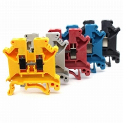 China Factory Price UK5N waterproof plastic din rail electric terminal block