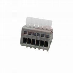 Spring Screwless PCB Terminal Blocks 2.54MM FS1-XX-254-05