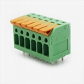 5.0mm間距pcb彈簧式接線