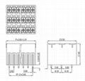 KF2EDGKRHH-3.81mm间距三排插拔式接线端子 2