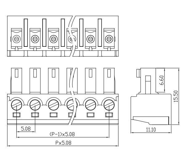 KF2EDG15K-5.08mm間距插拔式pcb接線端子排 2