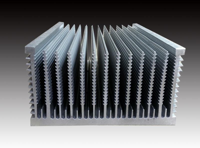 big heat sink high fins aluminum heatsink high density heatsinks 