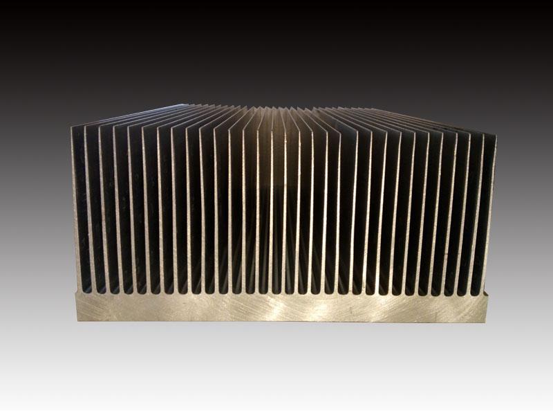 bonded heat sinks high density heatsink big power cooling profile for
