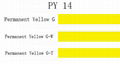 Permanent Yellow Pigment Yellow 14 PE PP