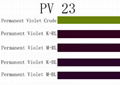 Organic Pigment Violet 23 PE PP PVC PS PMMA PC Pet POM Rubber