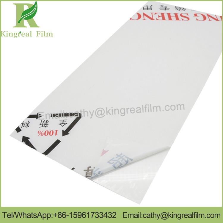 0.02-0.20mm Adhesive PE Printed Protective Film for PS(Polystyrene) Sheet 2