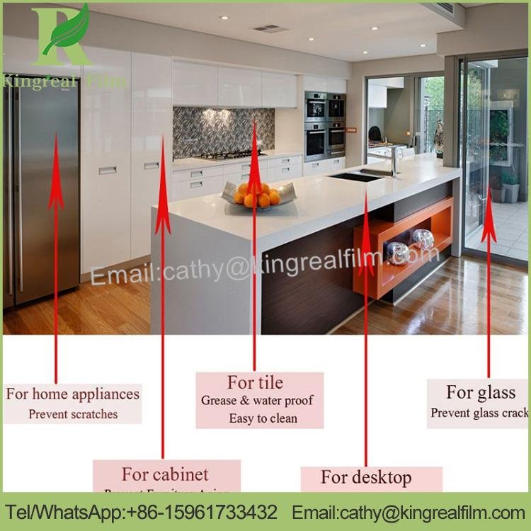 0.03-0.20mm Easy Peel Transparent Protective Film For Household Appliance