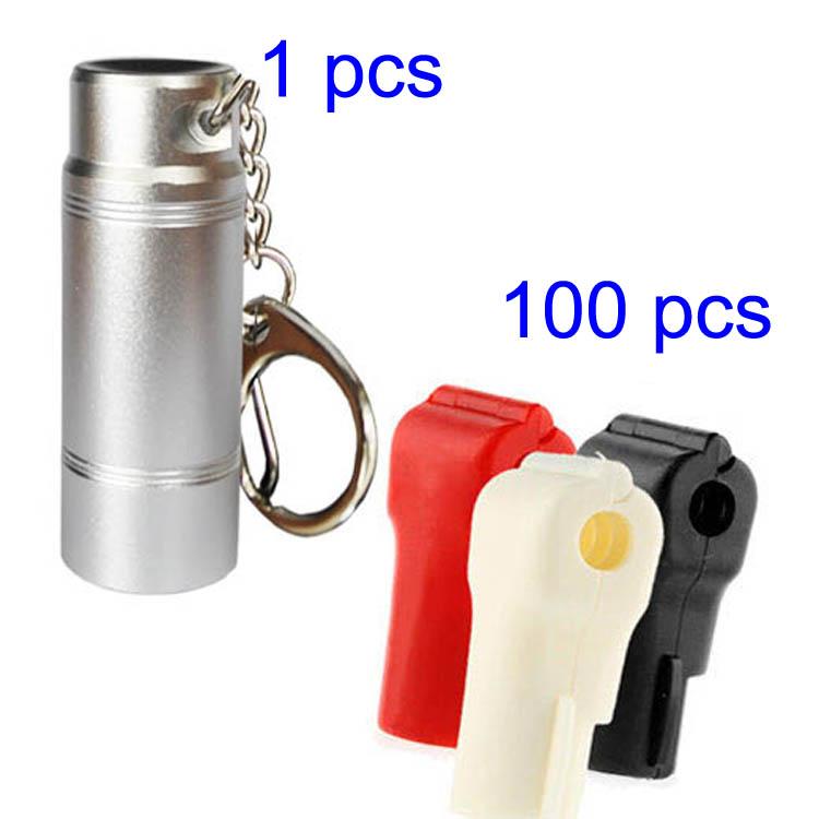 100pcs EAS Hook Stop Lock Key for Display Hook Locking Anti