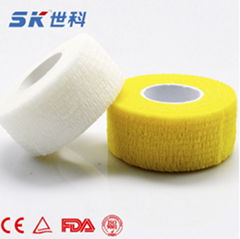 Medical non-woven self-adhesive bandage