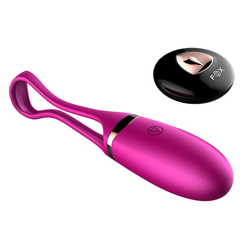 Fox silicone sex toy Kegel rechargeable ball vibrator for female 4