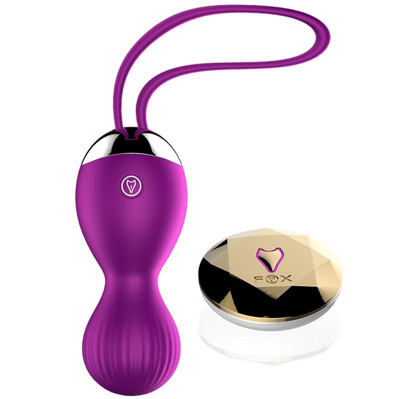 Hot sale Fox kegel ball silicone vibrator sex toy 2