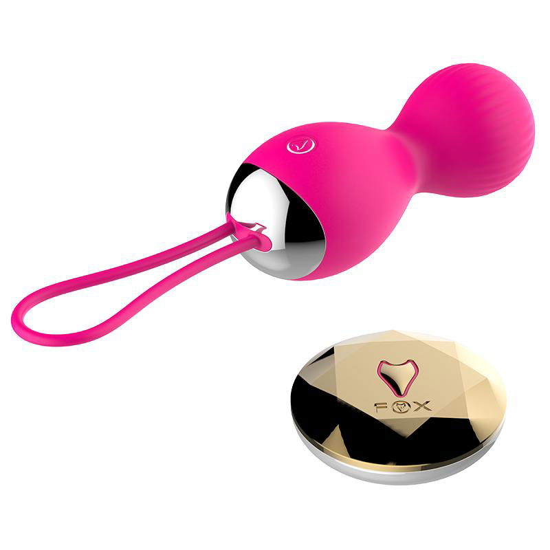 Hot sale Fox kegel ball silicone vibrator sex toy 3