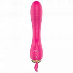 Fox Woman Masturbation Sex Toy G-spot Vibrator Dildo