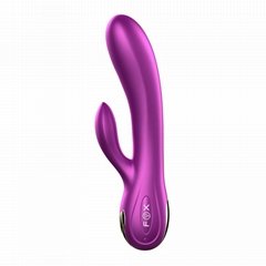 Fox G-spot dildo vibrator 100% waterproof Rechargeable sex toy
