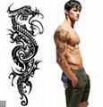 Body jewelry tattoo designs temporary metallic golden tattoo sticker 4