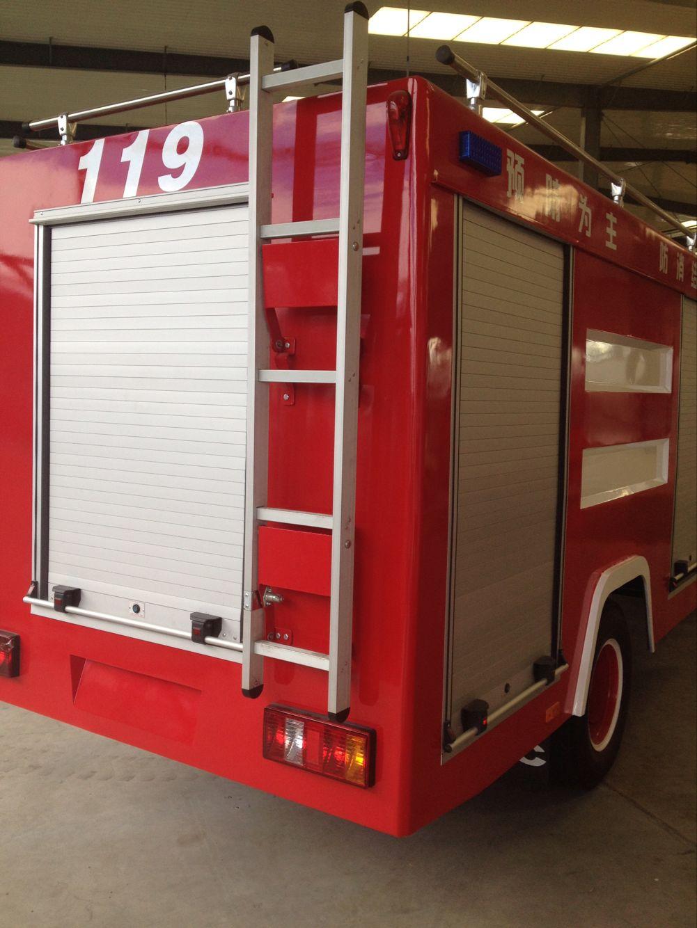 Fire Fighting Truck Vehicle Aluminium Rollup Shutter Door