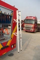 Truck Accessories Aluminum Back Ladder for Fire Trucks