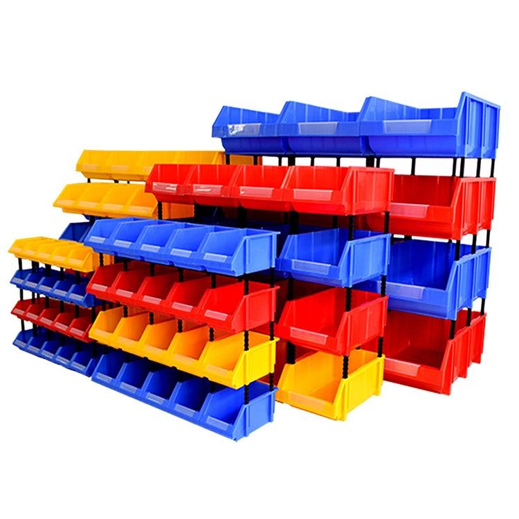 low price sale industrial warehouse bins plastic storage 3