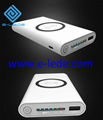 8000mAh Power Bank Built-in QI Wireless