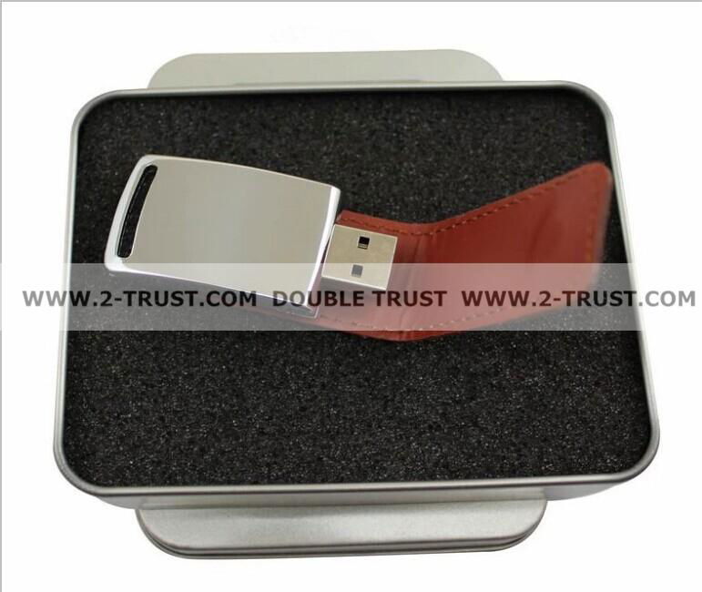Leather USB Flash DISK USB FLASH DRIVE USB MEMORY PEN DRIVE 3