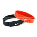 Newest Silicone Bracelet U Disk USB Flash Drive 1