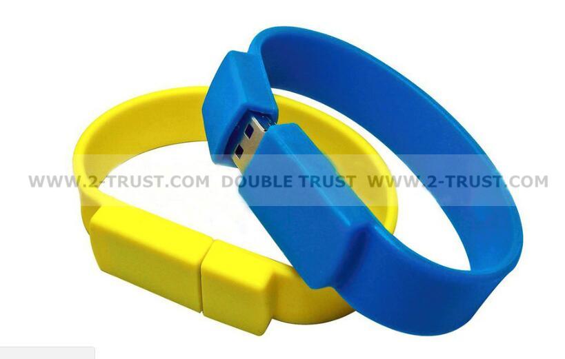 Newest Silicone Bracelet U Disk USB Flash Drive 5