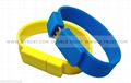 Newest Silicone Bracelet U Disk USB Flash Drive