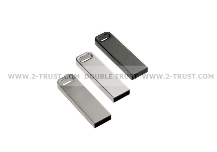 Metal Mini USB Flash Drives with Key chain