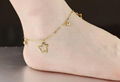 New Arrival Dongguan Manufact Factory five Star Anklet cute for women fashion