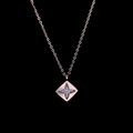 Square Section MINI Necklace on Factory 2018 New Hot stainless Chain Women"s  4