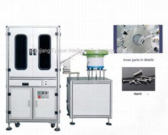 Electronic parts visual inspection machine