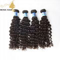 Virgin hair extensions Curly